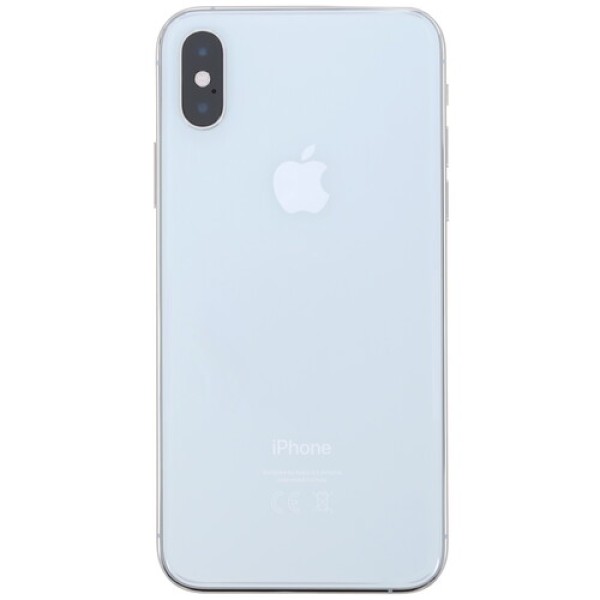 Смартфон Apple iPhone Xs 5,8" 256Gb Silver 6x2.5Ghz/4096Mb/2436х1125/OLED/LTE/NFC/IP68/Cam12+12/iOS