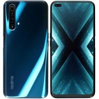 Смартфон realme X3 6.57" 256Gb Blue Snapdragon 855 Plus/8(1x2.96Ghz+3x2.42Ghz+4x1.8Ghz)/12Gb/2400x1080/2SIM/LTE/Cam64+8+8+2/4200mAh/Android 10