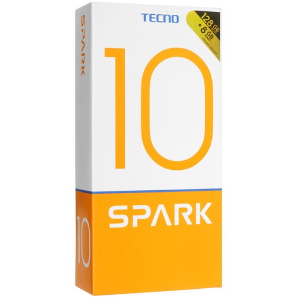 6.56" Смартфон Tecno SPARK 10 128 ГБ черный