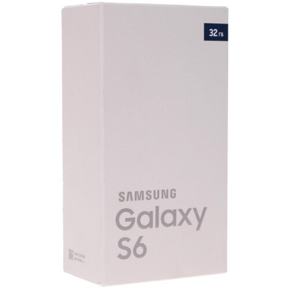 Смартфон Samsung SM-G920 Galaxy S6 5.1" 32Gb Black 8x1.5Ghz/3072Mb/2560x1440/3G/LTE6/GPS/Cam16/2550mAh/Android 5.0