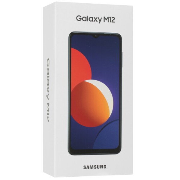 Смартфон Samsung Galaxy M12 4/64Gb [6,5"/LTE/NFC/Cam48+5+2+2/5000mAh/Blue]