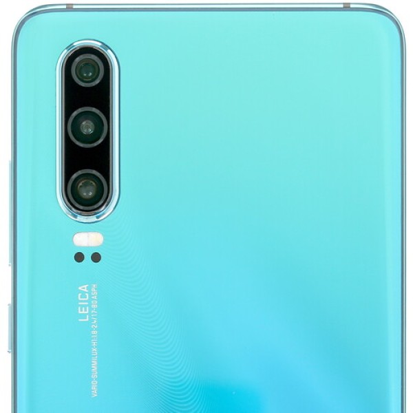 Смартфон Huawei P30 6.1" Aurora 128Gb 8(2x2.6Ghz+2x1.92Ghz+4x1.8Ghz)/6144Mb/2340x1080/OLED/2SIM/LTE/Cam40+16+8/3550mAh/Android 9.0