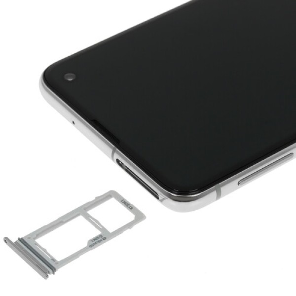 Смартфон Samsung S10e 5.8" 128Gb White 8(2x2.0Ghz+2x2.0Ghz+4x1.0Ghz)/6144Mb/2280x1080/DynamicAMOLED/2SIM/LTE/NFC/IP68/Cam16+12/3100mAh/Android 9.0