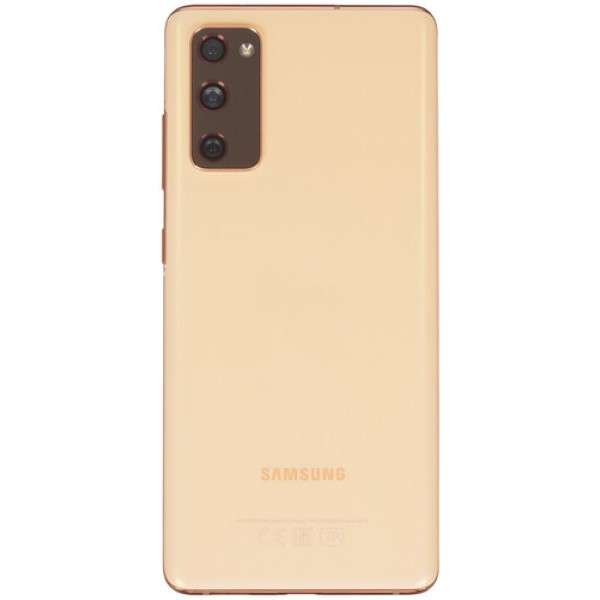 Смартфон Samsung S20 FE 6.5" 128Gb Orange Exynos 990/6Gb/2400x1080/SuperAMOLED/LTE/NFC/IP68/Cam12+12+8/32Mp/4500mAh/Android