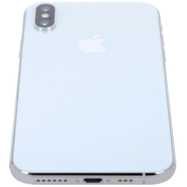Смартфон Apple iPhone Xs 5,8" 256Gb Silver 6x2.5Ghz/4096Mb/2436х1125/OLED/LTE/NFC/IP68/Cam12+12/iOS
