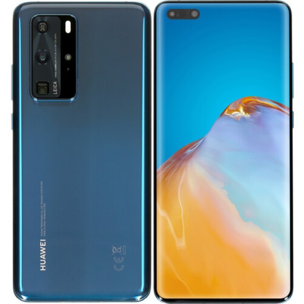 Смартфон Huawei P40 PRO 6.58" Blue 256Gb Kirin 990 5G/8Gb/2640x1200/OLED/Cam50+40+12+3D/32Mp+Depth/4200mAh/Android 10
