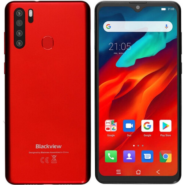 Смартфон Blackview A80 Pro 6.49" Red 64Gb 8x1.5GHz/4Gb/1560x720/IPS/LTE/2SIM/Cam13+8/4680mAh/Android 9.0