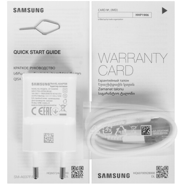 6.5" Смартфон Samsung Galaxy A03s 32 ГБ черный