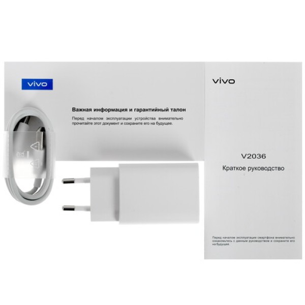 6.58" Смартфон Vivo Y31 64 ГБ голубой