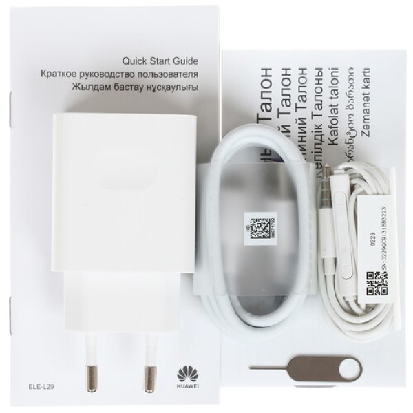 Смартфон Huawei P30 6.1" Aurora 128Gb 8(2x2.6Ghz+2x1.92Ghz+4x1.8Ghz)/6144Mb/2340x1080/OLED/2SIM/LTE/Cam40+16+8/3550mAh/Android 9.0