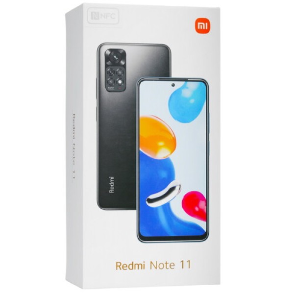 Смартфон Xiaomi Redmi Note 11 4/64Gb [6,43"/LTE/NFC/Cam50+8Mpx/5000mAh/Star Blue]