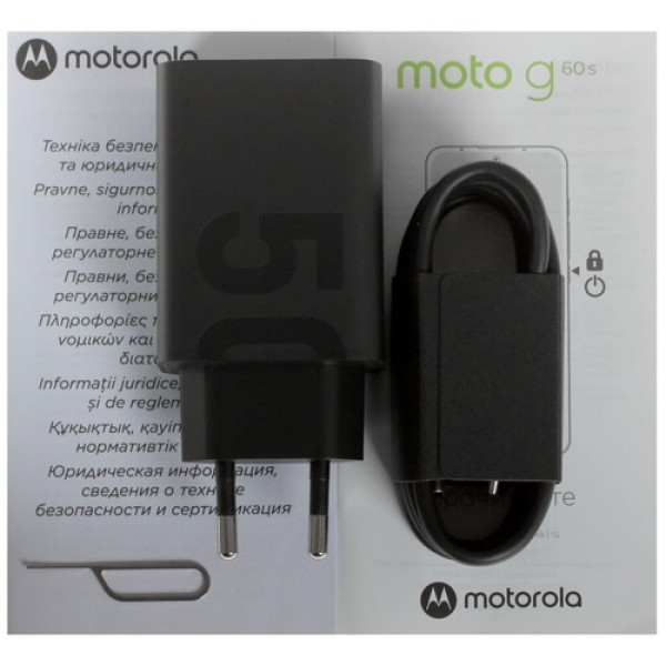 Смартфон Motorola moto g60s 6/128Gb [6,8"/LTE/NFC/Cam64+8Mpx+5Mpx+2Mpx/5000mAh/light blue]