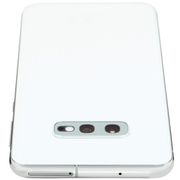 Смартфон Samsung S10e 5.8" 128Gb White 8(2x2.0Ghz+2x2.0Ghz+4x1.0Ghz)/6144Mb/2280x1080/DynamicAMOLED/2SIM/LTE/NFC/IP68/Cam16+12/3100mAh/Android 9.0