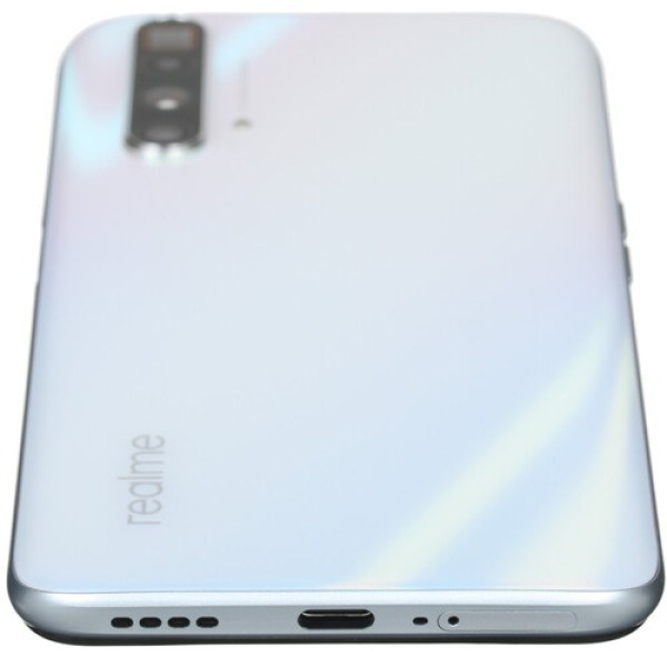 Смартфон realme X3 6.57" 256Gb White Snapdragon 855 Plus/8(1x2.96Ghz+3x2.42Ghz+4x1.8Ghz)/12Gb/2400x1080/2SIM/LTE/Cam64+8+8+2/4200mAh/Android 10