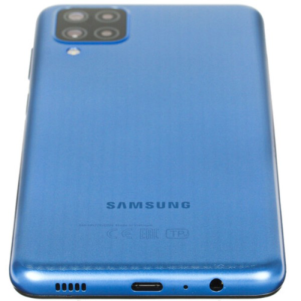 Смартфон Samsung Galaxy M12 4/64Gb [6,5"/LTE/NFC/Cam48+5+2+2/5000mAh/Blue]