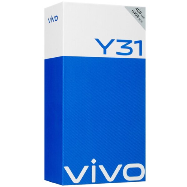 6.58" Смартфон Vivo Y31 64 ГБ голубой
