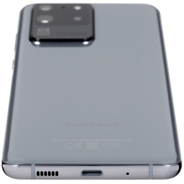 Смартфон Samsung S20 Ultra Grey 6.9" 128Gb 12Gb/3200x1440/dAMOLED/LTE/Cam108+48+12+depth/40Mp/5000mAh/An10