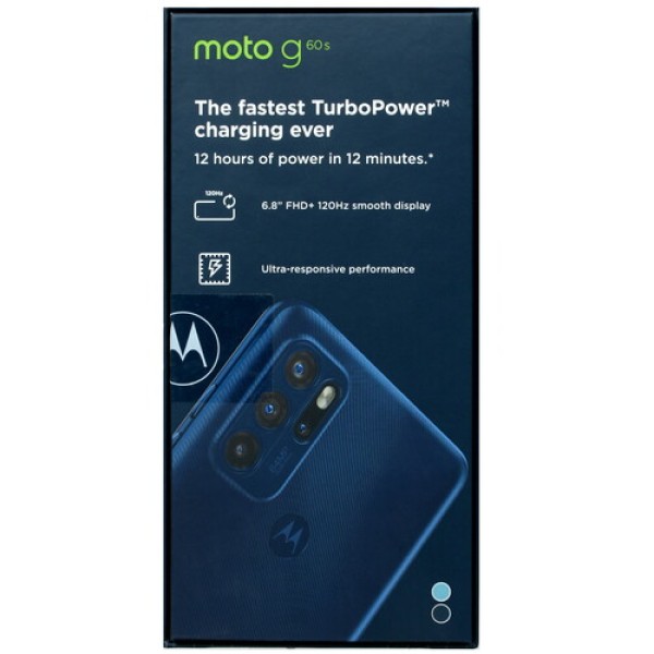 Смартфон Motorola moto g60s 6/128Gb [6,8"/LTE/NFC/Cam64+8Mpx+5Mpx+2Mpx/5000mAh/light blue]