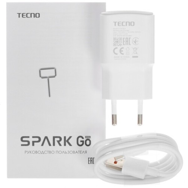 6.56" Смартфон Tecno SPARK GO 2024 64 ГБ золотистый