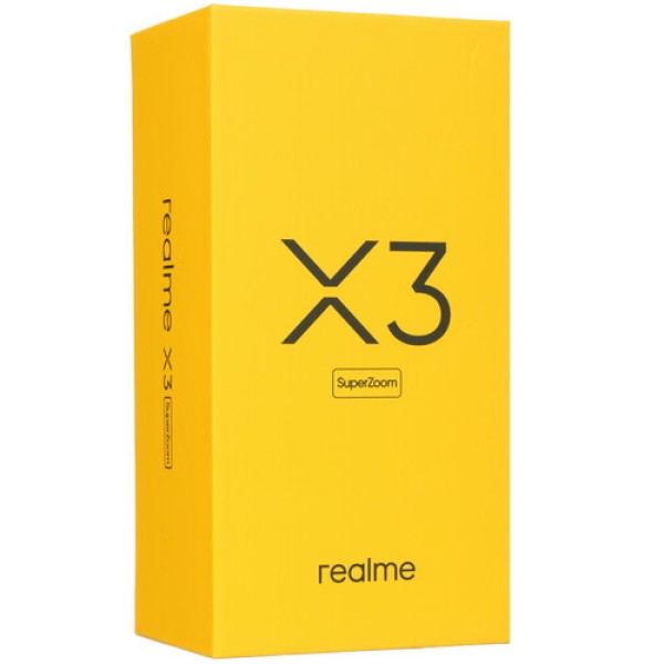 Смартфон realme X3 6.57" 128Gb Blue Snapdragon 855 Plus/8(1x2.96Ghz+3x2.42Ghz+4x1.8Ghz)/8Gb/2400x1080/2SIM/LTE/Cam64+8+8+2/4200mAh/Android 10