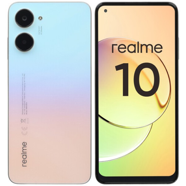 6.4" Смартфон realme 10 128 ГБ белый