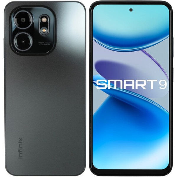 6.7" Смартфон Infinix SMART 9 64 ГБ черный