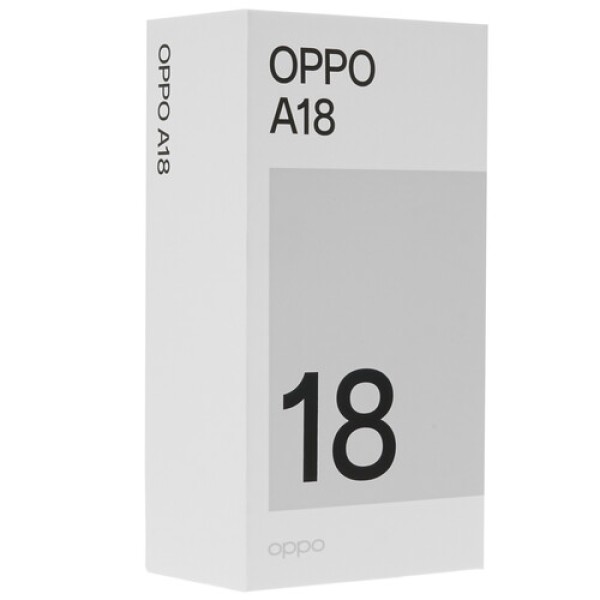 6.56" Смартфон OPPO A18 128 ГБ черный