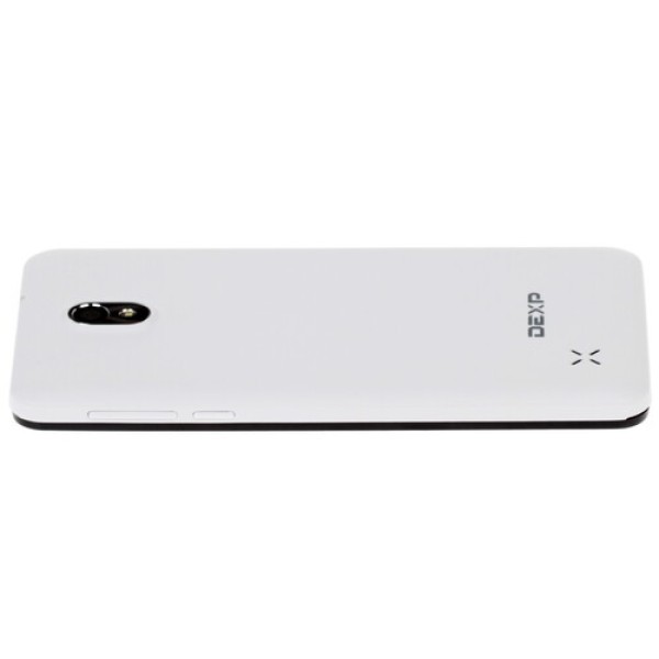 Смартфон DEXP Ixion E350 Soul 3 White [5" 4Gb 4x1.3GHz/512Mb/1280x720/IPS/2SIM/Cam2/2000mAh/Android 5.1]