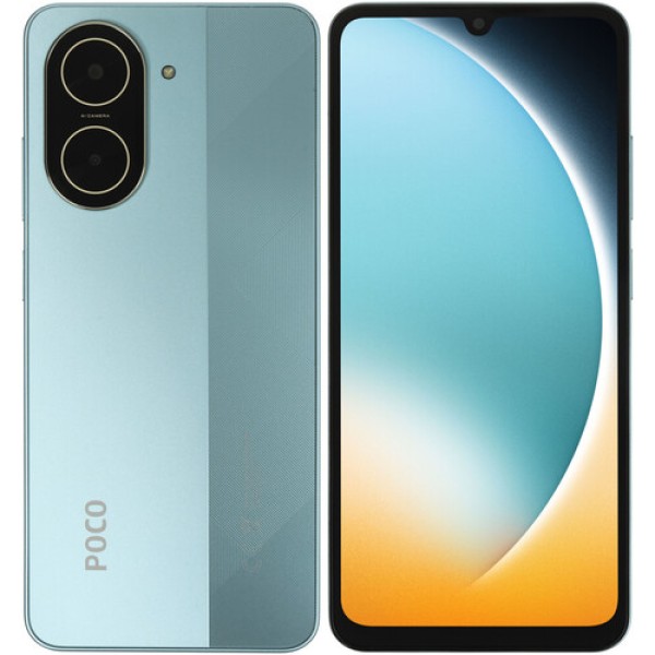 6.88" Смартфон POCO C71 128 ГБ голубой