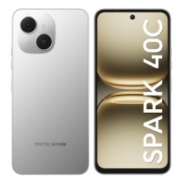 6.67" Смартфон Tecno SPARK 40C 256 ГБ серый