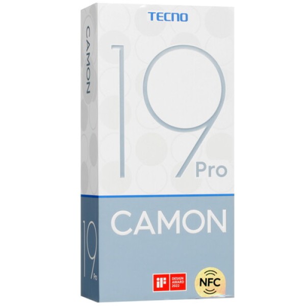 Смартфон Tecno Camon 19 Pro 8/128Gb [6,78"/LTE/NFC/Cam64+50+2Mpx/5000mAh/Polar Blue]