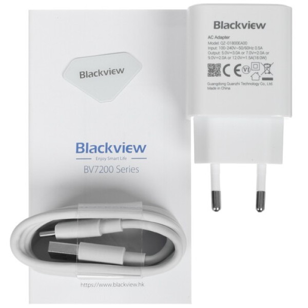 6.1" Смартфон Blackview BV7200 128 ГБ черный