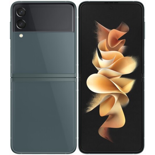 Смартфон Samsung Z Flip 3 8/256Gb [6,7"/5G/NFC/Cam12+12Mpx/3300mAh/Green]