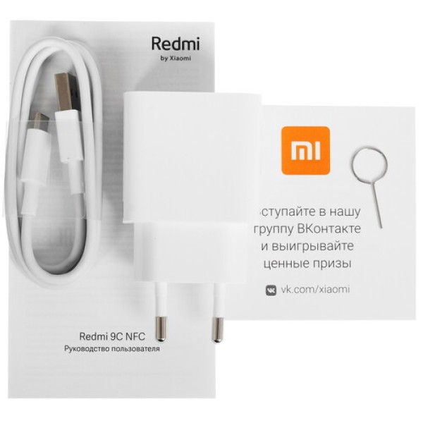 6.53" Смартфон Xiaomi Redmi 9C 32 ГБ серый