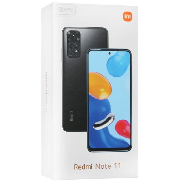 Смартфон Xiaomi Redmi Note 11 4/64Gb [6,43"/LTE/NFC/Cam50+8Mpx/5000mAh/Twilight Blue]