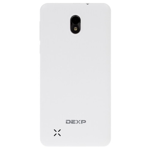 Смартфон DEXP Ixion E350 Soul 3 White [5" 4Gb 4x1.3GHz/512Mb/1280x720/IPS/2SIM/Cam2/2000mAh/Android 5.1]