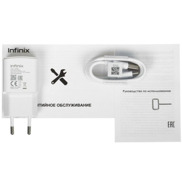 6.78" Смартфон Infinix HOT 50 128 ГБ серый