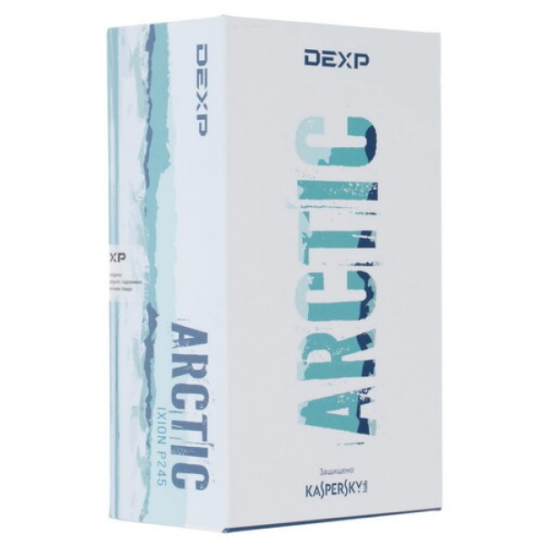 Смартфон DEXP Ixion P245 Arctic Black [4.7" 16GB 4x1.1GHz/2GB/1280x720/IPS/2SIM/LTE/cam8AF/3000mAh/IP68/Android 5.1]