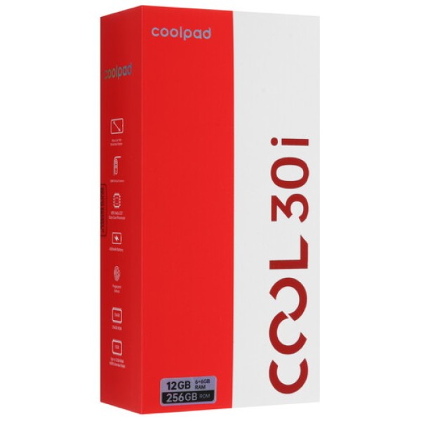 6.56" Смартфон Coolpad Cool 30i 256 ГБ голубой