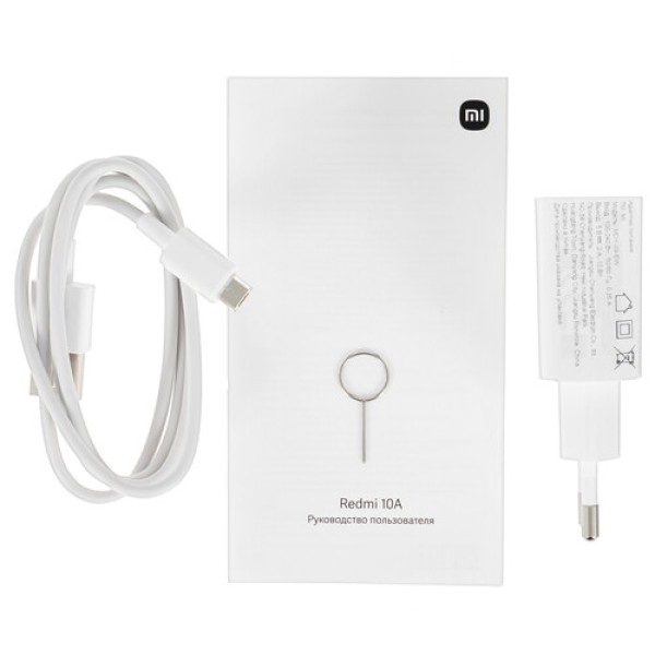 Смартфон Xiaomi Redmi 10A 2Gb/32Gb [6.53"/LTE/Cam13Mpx/5000mAh/Chrome Silver]