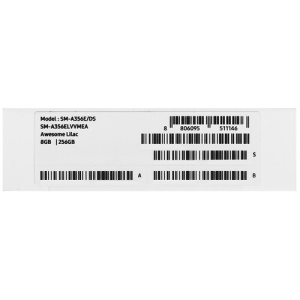 6.6" Смартфон Samsung Galaxy A35 256 ГБ фиолетовый