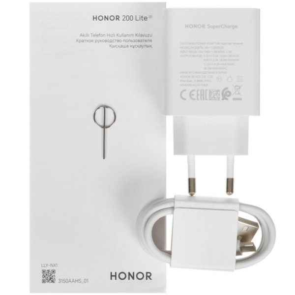 6.7" Смартфон HONOR 200 Lite 256 ГБ зеленый