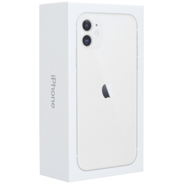 Смартфон Apple iPhone 11 6,1" 256Gb White A13/4Gb/1792х828/IPS/LTE/NFC/IP68/Cam12/iOS