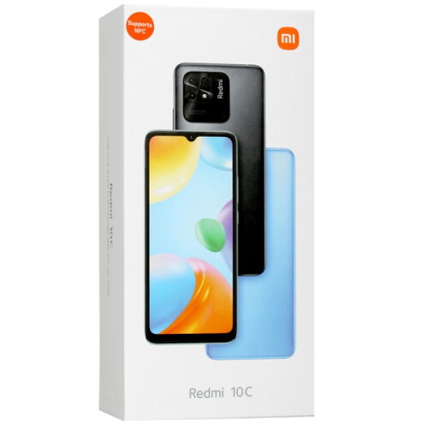 6.71" Смартфон Xiaomi Redmi 10C 64 ГБ синий
