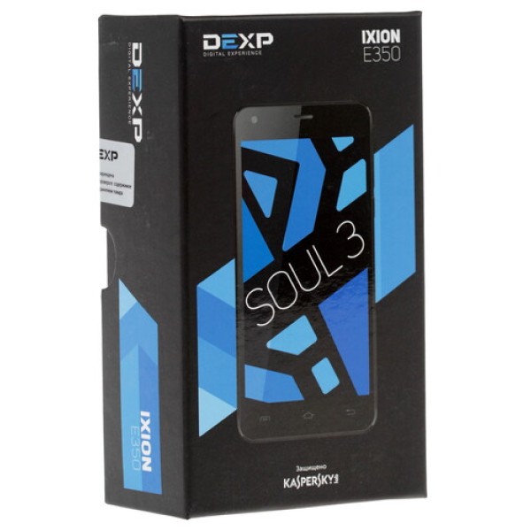 Смартфон DEXP Ixion E350 Soul 3 White [5" 4Gb 4x1.3GHz/512Mb/1280x720/IPS/2SIM/Cam2/2000mAh/Android 5.1]