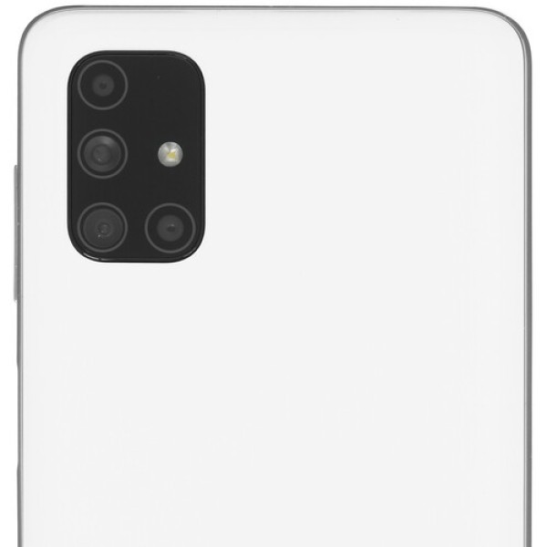 Смартфон Samsung SM-M515 Galaxy M51 6.67" 128Gb White QualcommSM7150/6Gb/sAmoled/LTE/Cam64+12+5+5/32Mp/7000mAh/Android