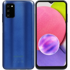 6.5" Смартфон Samsung Galaxy A03s 64 ГБ синий [8x2.3 ГГц, 4 Гб, 2 SIM, TFT, 1600x720, камера 13+2+2 Мп, 4G, GPS, 5000 мА*ч]
