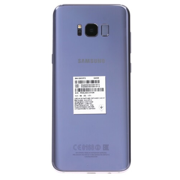 Смартфон Samsung Galaxy S8+ 6.2" 64Gb Purple 8x2,3Ghz/4096Mb/2960x1440/sAMOLED/2SIM/LTE/Cam12/3500mAh/Android 7.0