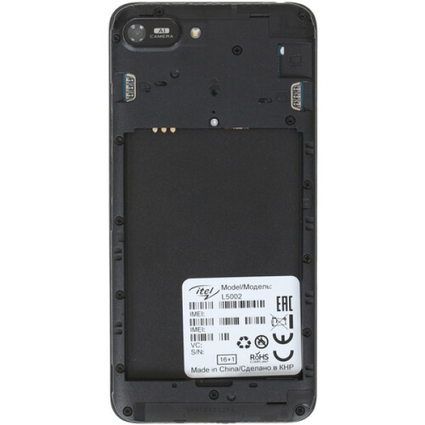 5" Смартфон Itel A25 16 ГБ голубой