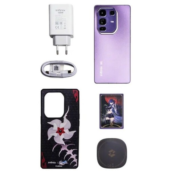 6.78" Смартфон Infinix NOTE 50 Pro+ 5G+ 256 ГБ фиолетовый